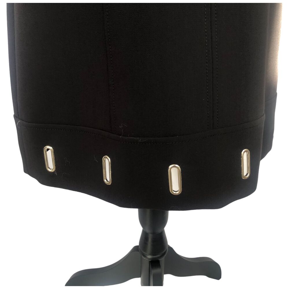 White House‎ Black Market Sleeveless Gold Cutout Sheath Cocktail Office Dress 4 - Picture 2 of 14